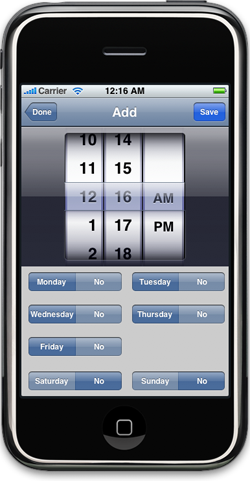 Timetable