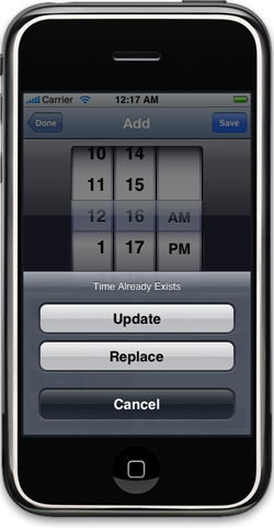 Timetable